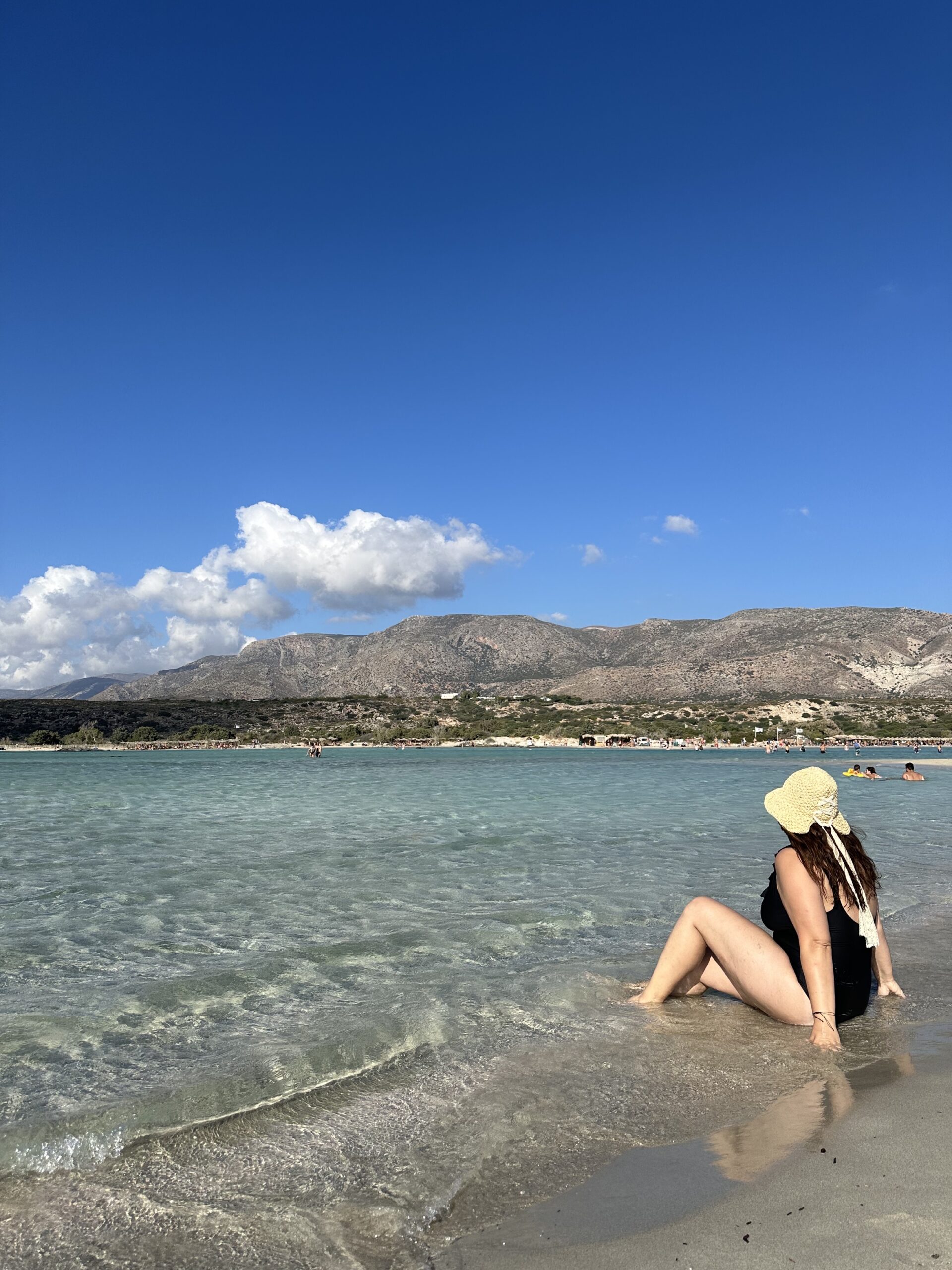 Serenity in elafonisi beach