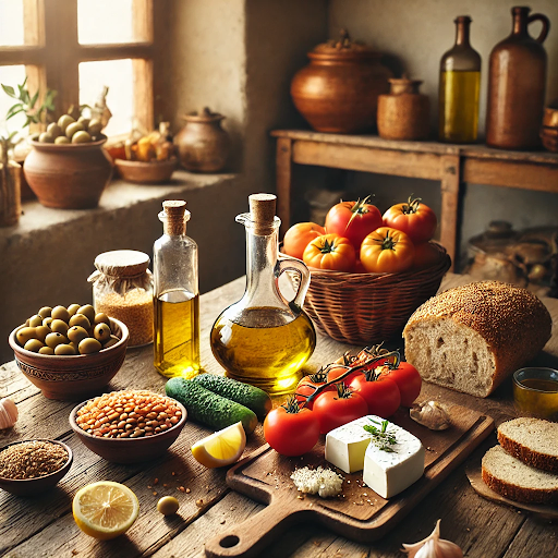 Olive Oil & the Olive Tree The Heart of the Mediterranean Diet by Eirini Katidou